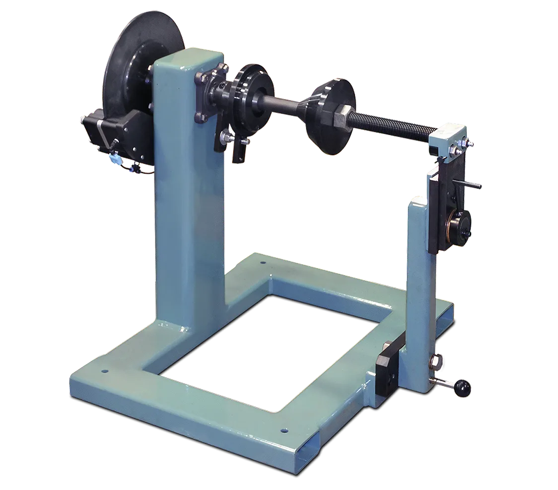 DT-130 Quad Brake with Adapters & Folding Tailstock