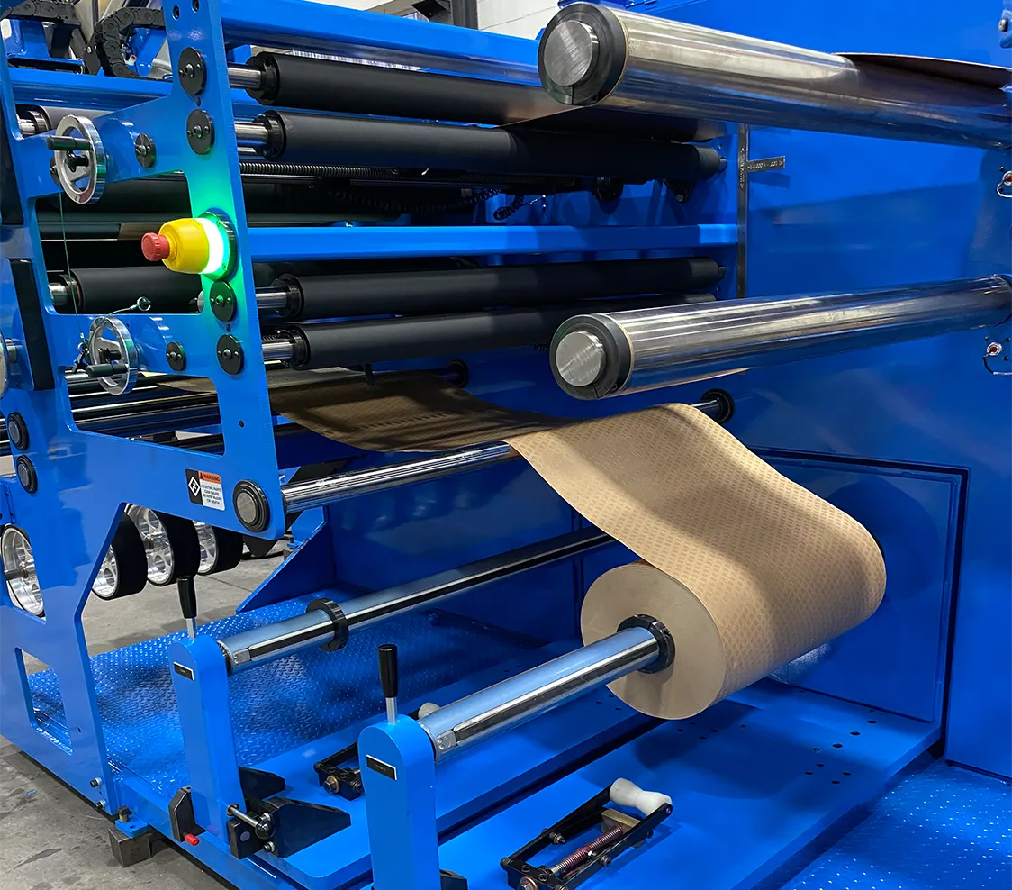 Insulation Paper Dereeling and Tensioning